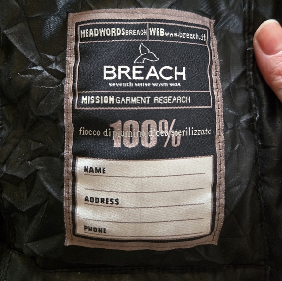 Breach | Down Jacket – 100% Goose Down, Ptp 20 1/2" - Picture 11 of 12